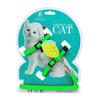 Cuerda de tracción ajustable antirroturas con patrón de dibujos animados para gatos, cuerda de tracción para caminar, cadena de anclaje