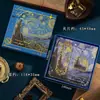 Caja de Regalo Marcador Hueco Pintura al Óleo Retro, de Gama Alta, Exquisito y Estéticamente Agradable, Regalo de Graduación para Estudiantes, Marcador de Libros para Profesores