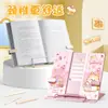 Suporte de Leitura Estante de Livros Crianças Ajustável Mesa Suporte de Leitura Simples Livros Móveis para Alunos do Ensino Fundamental