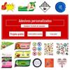 Etiqueta autoadesiva colorida, fornecimento de logotipo, marca registrada, impressão colorida, adesivo transparente, etiqueta autoadesiva frágil