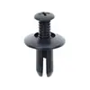 Modelo universal 8mm parafuso de expansão revestimento do para-lama fecho do porta-malas prego passante fecho de nylon do para-lama