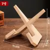Porta Recetas Casero Sencillo Estilo Occidental, Elegante Estante de Exhibición para Cocina, Atril de Escritorio para Leer Libros, Soporte para Teléfono, Estante para Platos