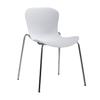 Silla de comedor nórdica al por mayor de fábrica, moderna, simple, personalidad, moda, creativa, para el hogar, respaldo individual de plástico, silla de ocio