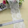 Fornecimento de Longo Prazo de Renda Elástica Popular para DIY 6202 # 9,5cm Acessórios e Materiais para Vestuário Atacado