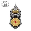 Kaiyuan Tongbao Bestia Devoradora de Oro Patrón de Bestia Auspiciosa Colgante Collar Bagua Armadura Llavero Adorno