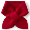 Novo cachecol de cashmere liso para outono e inverno com design perfurado em xadrez, oferecendo calor, proteção contra o frio e suporte para o pescoço; um aquecedor de pescoço grosso com padrão jacquard.