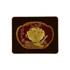 Novo ornamento de mesa tigela da fortuna tridimensional em ouro puro 999, presente corporativo de agradecimento ao cliente, atacado e dropshipping disponíveis