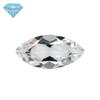 Huagang Gem Cavalo Topázio em forma de olho Wuzhou Topázio Branco Pedra Nua Atacado Macarrão de Topázio Branco Natural Original