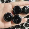 Fivela de Segurança de Ágata Negra Pingente Redondo Pingente DIY Feito à Mão Venda Direta da Fábrica Pingente em Estoque Atacado