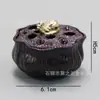 Fogão Boshan Retrô, Queimador de Incenso de Ponta de Dedo Dragão e Fênix, Queimador de Incenso Criativo Torre de Incenso, Queimador de Incenso Auspicioso, Ornamentos Zen para Casa