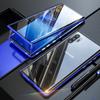 Cristal de Alta Definición de Doble Cara Adecuado para Samsung S26U Doble Cara Magnética S25Plus Metal Cubierta Completa S23 Funda para Teléfono