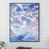 Pintura de diamante 5D más vendida transfronteriza, serie de arte abstracto, pintura decorativa DIY con diamantes completos, disponible para entrega en todas las plataformas