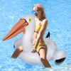 Tucán Inflable Transfronterizo para Montar Adulto Agua Inflable Pelícano Animal Silla Flotante de Salón Cama Flotante Anillo de Natación para Adulto