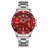 Reloj Fantasma del Agua Reloj para Hombre Calendario para Hombre Correa de Acero Reloj de Cuarzo Reloj de Pulsera Fabricante en Stock Luminoso Espejo de Cristal de Cuarzo