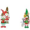 Placa de Plástico PP Placa de Pátio de Natal Anão com Decoração de Pilha Decoração de Caminho de Natal Placa Oca Outdoor