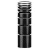 Arandela de altura vertical para manillar de horquilla delantera de bicicleta de 28.6\31.8 mm de fibra de carbono 3K 3\5\10\20 mm
