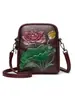 Bolso nuevo para mujer 2026 transfronterizo, de alta gama, lujo ligero, moderno estilo étnico chino, bolso para teléfono móvil, bolso de hombro y cruzado para mujer