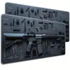 Alfombrilla de ratón popular transfronteriza Gun Gun Descomposición M4 Exportación Grande para Computadora Oficina Mesa Extendida