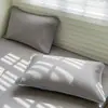 Capa de Aislamiento Protectora para Núcleo de Almohada Anti-Saliva Anti-Grasa de Cabeza Funda de Almohada Par Doméstico de Fundas de Almohada Anti-Sudor Cubierta Protectora para Núcleo de Almohada Anti-Ácaros