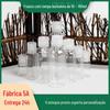 Spot 100 ml garrafa de plástico 30gpet garrafa transparente borboleta tampa cosmético sub-engarrafamento 50ml garrafa flip cap