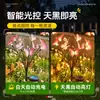 Lámpara de Mariposa y Luciérnaga Solar Lámpara de Ambiente Celebridad de Internet Arreglo de Paisajismo de Patio Pequeño Lámpara de Patio Lámpara Impermeable para Césped al Aire Libre