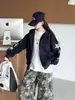 Moda Coreana para Niñas Otoño 2026 Nuevo Atuendo de Estrella Moderno Pantalones Camuflados Sueltos Casuales para Niñas Mayores Tendencia
