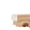 Mesa de madeira maciça estilo europeu, escrivaninha com tampo grande, mesa de escritório, mesa de conferência, mesa retangular de negociação, escrivaninha simples, mesa de jantar longa moderna
