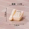 Nuevos adornos creativos de estilo vintage, decoraciones para casas de muñecas DIY, adornos en miniatura, accesorios de decoración para el hogar