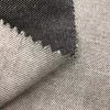 Tela de sarga de poliéster y viscosa, tela cruda teñida, tela para teñir, tela de tarjeta rota al por mayor, tela para pantalones casuales transpirables y cómodos de primavera y verano