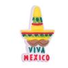 Plástico Macio de PVC Mexicano Plástico Gotejante Furo Decorativo Removível Fivela de Sapato Flor de Sapato Fivela de Sapato Transfronteiriça Fofa Acessórios DIY em Estoque