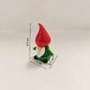 Papai Noel Zibo Boneca Esmaltada Enfeites Feitos À Mão Mesa de Mesa Aniversário Natal Boneco de Neve