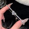 Pulsera de circonita de amor para mujer moda coreana ins nicho pulsera exquisita novias Joker estilo dulce y cool pulsera al por mayor