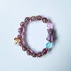 Pulsera Luminosa de Gatito Lindo con Lámina de Oro Pulsera Esmaltada Pulsera Esmaltada Pulsera Esmaltada Joyería Vintage Elegante Pulsera Versátil
