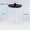 Caja Cuadrada Transparente de Plástico para Bastoncillos de Algodón para Maquillaje, Algodón Desmaquillante, Caja de Almacenamiento Portátil de PS