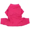 Ropa de cuatro patas para perro ropa de protección para la barriga primavera y otoño mascota pequeña oso de peluche Bomei gato perro pequeño pijama de otoño