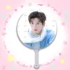 Wang Anyu Mercancía de Celebridad Artículos para Fans Abanico Grande Publicidad de Abanico Abanico Transparente Materiales para Manualidades