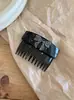 Peine para el Cabello con Forma de Lazo H Importado de Corea para Controlar el Cabello Suelto, Pasador de Estilismo para Flequillos de Corona Alta con un Toque de Lujo