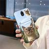 Adecuado para funda de teléfono móvil Blu, Ranura para tarjeta de silicona de cambio simple, Perro mascota lindo, Ranura para tarjeta personalizada, Divertido, Lindo e Interesante