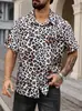 Camisa Xiyin Masculina de Manga Curta 2026 Digital 3D Casual Moda
