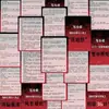 96 Pegatinas de Material para Escribir Novelas, Pegatinas de Referencia de Material de Inspiración para Historias de Escritura Diaria, Cuaderno DIY