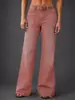 Nuevos Jeans Largos de Mezclilla de Pierna Ancha para Mujer, de Alta Calidad, Pantalones Casuales a la Moda, Adecuados para Todas las Estaciones, Cómodos de Usar