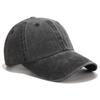 Gorra de algodón puro lavada visera para hombre y mujer sistema de LOGO fijo construcción de grupo de publicidad transfronteriza turismo gorra de béisbol vieja