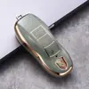 Adecuado para 11-17 Porsche Cayenne Cubierta de Llave Old Cayenne Funda Protectora para Llave de Coche Suministros Decorativos
