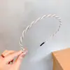 Diadema de Pelo de Presión para Salir de Casa para Niñas Diadema para el Cabello Infantil Simple Fresca Nueva Estilo Francés Gama Alta Lavado de Cara Estampado de Cabello Tocado