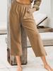 2025 Ropa Europea y Americana Transfronteriza para Mujer Deseo Amazon Verano Nuevo Color Sólido Casual Elástico de Cintura Alta Pantalones Cortos para Mujer