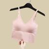 Hermoso Sujetador de Espalda con Almohadillas Integradas para Mujer, Estilo Caliente de Verano 2026, Forma de U, Se Puede Usar por Fuera, Camiseta sin Mangas