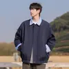 Chaqueta Retro Americana de Cuadros Patchwork con Solapas para Hombres y Mujeres Hermosa de Marca de Moda Rogue Fresca de Otoño Holgada Informal para Pareja