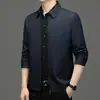 Chaqueta de primavera y otoño 2023 chaqueta de hombre joven y de mediana edad Chaqueta casual de solapa estilo coreano para hombres de negocios chaqueta de hombre