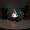 Luminária de Atmosfera para Quarto Transfronteiriça, Cubo para Jogos, Luminária de Mesa Decorativa Triangular Piramidal Tridimensional, Luz Noturna, Efeito de Iluminação LED