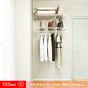 Armário Guarda-Roupa de Metal para Apartamentos Pequenos, Móveis de Quarto, Cabideiro de Parede Walk-In, Uso Doméstico Moderno Minimalista